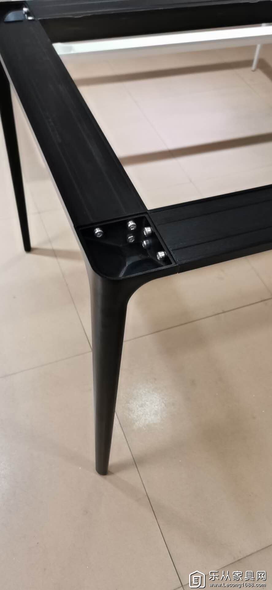 铝合金实心餐桌脚架-优品居家具 - 乐从家具网 www.lecong1688.com